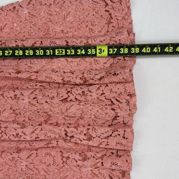 Trina Turk Women's Carpenteria Lace Ombré Dress Size 4 Grapefruit Fit & Flare - Picture 14 of 15